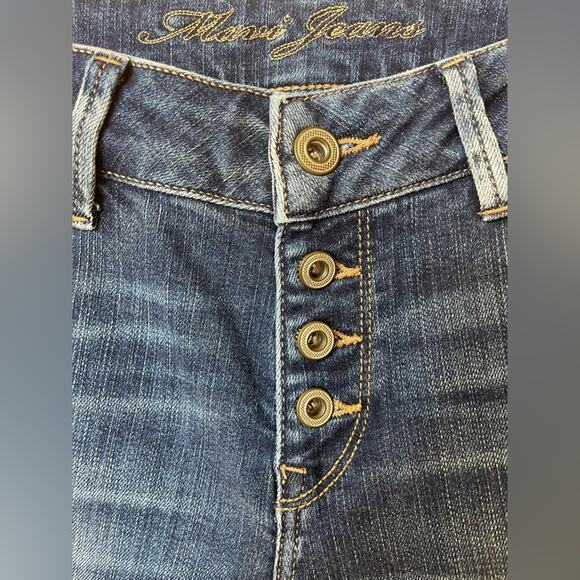 New ~ MAVI ~ Adriana Ankle Mid Rise Super Skinny Jeans  27 - Picture 7 of 8